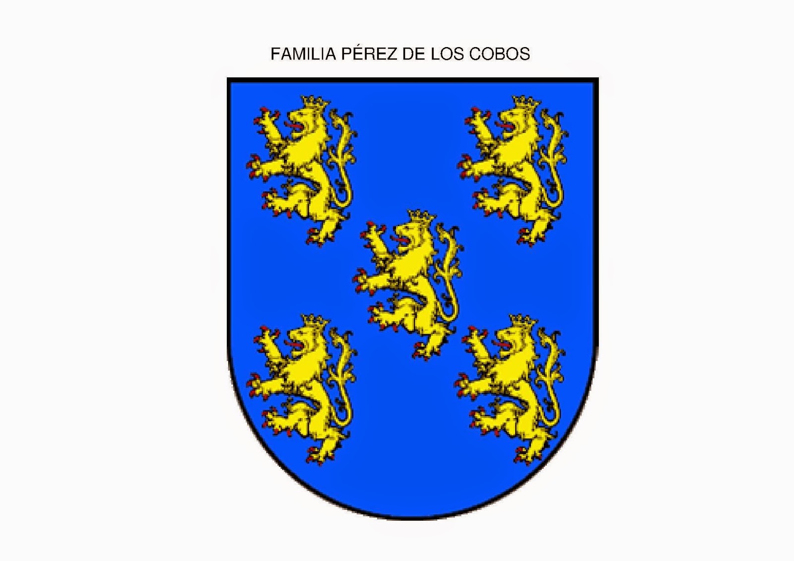 FAMILIA PEREZ DE LOS COBOS