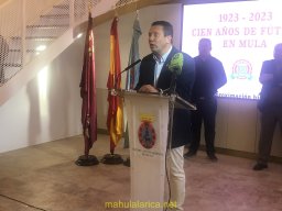 Exposición 100 Años de Futbol en Mula