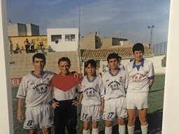 Exposición 100 Años de Futbol en Mula