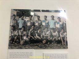 Exposición 100 Años de Futbol en Mula