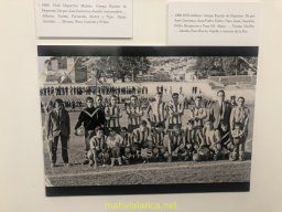 Exposición 100 Años de Futbol en Mula