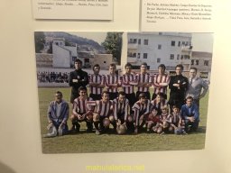 Exposición 100 Años de Futbol en Mula