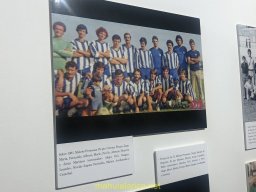 Exposición 100 Años de Futbol en Mula