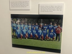 Exposición 100 Años de Futbol en Mula
