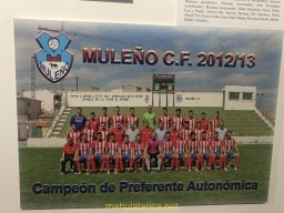 Exposición 100 Años de Futbol en Mula