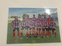 Exposición 100 Años de Futbol en Mula