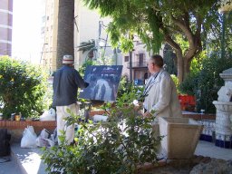 Concurso de Pintura al aire Libre en Mula 2009