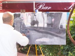 Concurso de Pintura al aire Libre en Mula 2009