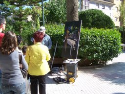 Concurso de Pintura al aire Libre en Mula 2009