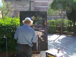 Concurso de Pintura al aire Libre en Mula 2009
