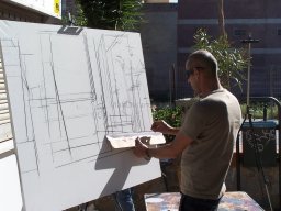 Concurso de Pintura al aire Libre en Mula 2009