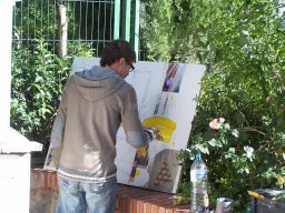 Concurso de Pintura al aire Libre en Mula 2009