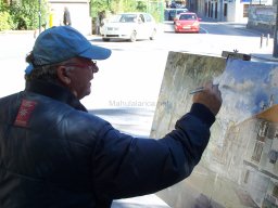 Concurso de Pintura al aire Libre en Mula 2009