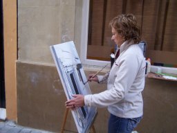 Concurso de Pintura al aire Libre en Mula 2009
