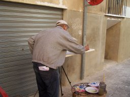 Concurso de Pintura al aire Libre en Mula 2009