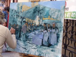 Concurso de Pintura al aire Libre en Mula 2009