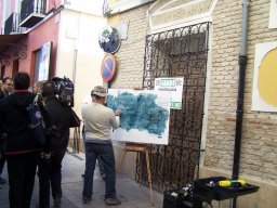 Concurso de Pintura al aire Libre en Mula 2009