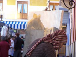 Concurso de Pintura al aire Libre en Mula 2009