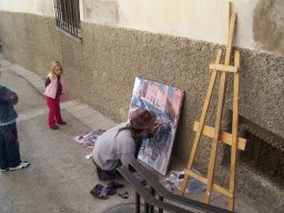 Concurso de Pintura al aire Libre en Mula 2009