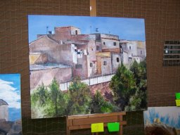 Concurso de Pintura al aire Libre en Mula 2010