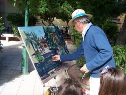 Concurso de Pintura al aire Libre en Mula 2010