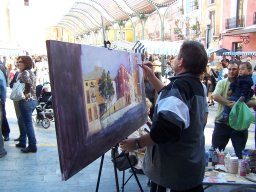 Concurso de Pintura al aire Libre en Mula 2010