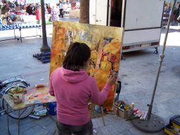 Concurso de Pintura al aire Libre en Mula 2010