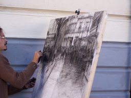 Concurso de Pintura al aire Libre en Mula 2010