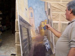Concurso de Pintura al aire Libre en Mula 2010
