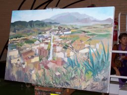 Concurso de Pintura al aire Libre en Mula 2010