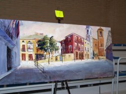 Concurso de Pintura al aire Libre en Mula 2010