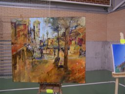 Concurso de Pintura al aire Libre en Mula 2010