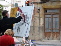 Concurso de Pintura al aire Libre en Mula 2011