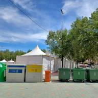 Reciclados 2,5 toneladas de residuos generados durante las Fiestas de San Isidro.